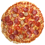 Pepperoni & Ham Pizza  10" 
